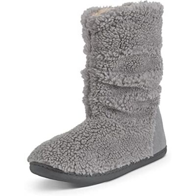 Polar Chaussons en sherpa pour homme – Chaussons d'intérieur en mousse à mémoire de forme avec semelle en caoutchouc antidérapante - Publicité Polar Chaussons en sherpa pour homme – Chaussons d'intérieur en mousse à mémoire de forme avec semelle en caoutchouc antidérapante - Publicité