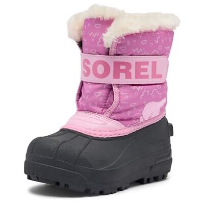 Sorel Youth Unisex Toddler Snow Commander Boot Botte de Neige, Orchid, Pink Flare, 24 EU - Publicité Sorel Youth Unisex Toddler Snow Commander Boot Botte de Neige, Orchid, Pink Flare, 24 EU - Publicité