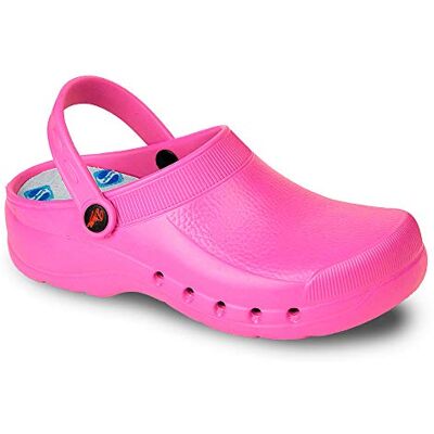 DIAN , Sabot médical EVA pour personnel soignant, avec traitement antibactérieN, normé CE, Rose, 38 - Publicité DIAN , Sabot médical EVA pour personnel soignant, avec traitement antibactérieN, normé CE, Rose, 38 - Publicité