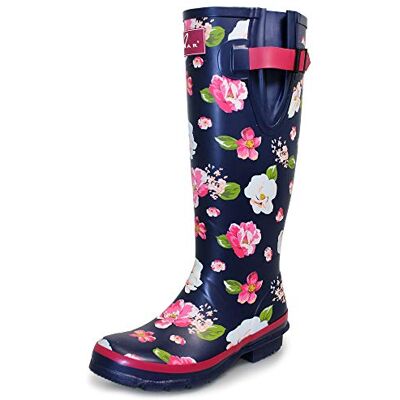 Lunar Garden, Haute Plates Bottes de Pluie femme, Bleu (Navy), 40 EU - Publicité Lunar Garden, Haute Plates Bottes de Pluie femme, Bleu (Navy), 40 EU - Publicité
