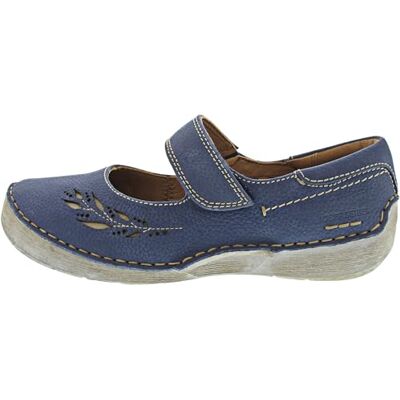 Josef Seibel Ballerine Fergey 58 Blue, Couleur:Bleu, Taille:40 - Publicité Josef Seibel Ballerine Fergey 58 Blue, Couleur:Bleu, Taille:40 - Publicité