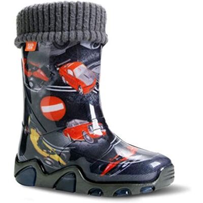 DEMAR Bottes En Caoutchouc Enfant doublées STORMER LUX Cars 34/35 EU - Publicité DEMAR Bottes En Caoutchouc Enfant doublées STORMER LUX Cars 34/35 EU - Publicité