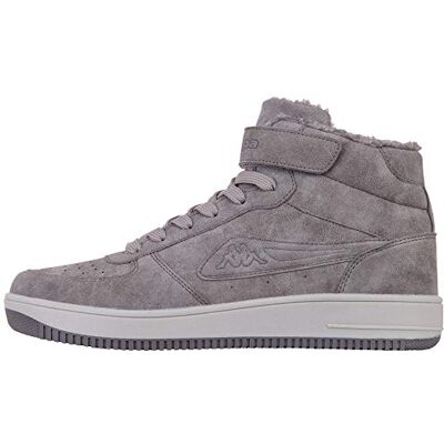 Kappa Bash Mid Fur -1614, Mens Sneakers, Grey, 41 EU - Publicité Kappa Bash Mid Fur -1614, Mens Sneakers, Grey, 41 EU - Publicité