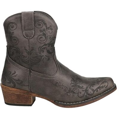 ROPER Bottes décontractées à bout ciselé pour femme avec talon bas 2,5-5 cm Marron, gris, 38.5 EU - Publicité ROPER Bottes décontractées à bout ciselé pour femme avec talon bas 2,5-5 cm Marron, gris, 38.5 EU - Publicité