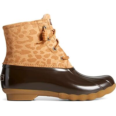 Sperry Women's Saltwater Boots, Cheetah Tan, 9.5 M US - Publicité Sperry Women's Saltwater Boots, Cheetah Tan, 9.5 M US - Publicité