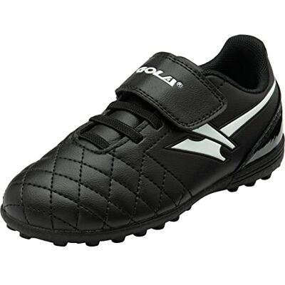 Gola Rey 2 Vx Qf Chaussures de Football Unisexe pour Enfant, Noir/Blanc, 31 EU - Publicité Gola Rey 2 Vx Qf Chaussures de Football Unisexe pour Enfant, Noir/Blanc, 31 EU - Publicité