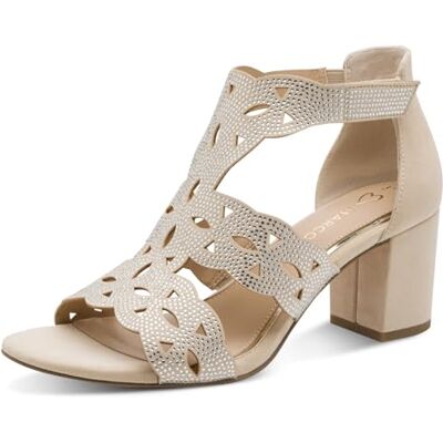 MARCO TOZZI Sandale femme semelle de confort Feel Me moelleuse Vegan doublure douce Stylé, beige (BEIGE), 37 EU - Publicité MARCO TOZZI Sandale femme semelle de confort Feel Me moelleuse Vegan doublure douce Stylé, beige (BEIGE), 37 EU - Publicité
