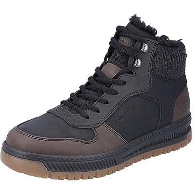 Rieker Bottes pour homme avec doublure chaude en combinaison noire, Combinaison noire., 45 EU - Publicité Rieker Bottes pour homme avec doublure chaude en combinaison noire, Combinaison noire., 45 EU - Publicité