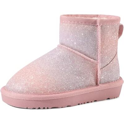 DREAM PAIRS Bottes Enfant, Bottines Hiver Chaudes avec Doublure en Fausse Fourrure, Antidérapantes et Confortables pour Filles et Garçons,Size 36,Rose/Arc-en-Ciel,KSB214-1 - Publicité DREAM PAIRS Bottes Enfant, Bottines Hiver Chaudes avec Doublure en Fausse Fourrure, Antidérapantes et Confortables pour Filles et Garçons,Size 36,Rose/Arc-en-Ciel,KSB214-1 - Publicité