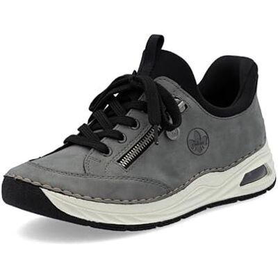 Rieker Chaussures basses pour femme 44567, Gris 42, 38 EU - Publicité Rieker Chaussures basses pour femme 44567, Gris 42, 38 EU - Publicité