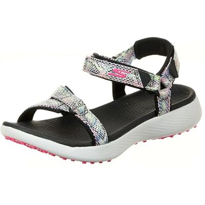 Skechers Femme 600 Spikeless Golf Sandal Chaussure, Black Multi Snake Print, 39 EU - Publicité Skechers Femme 600 Spikeless Golf Sandal Chaussure, Black Multi Snake Print, 39 EU - Publicité
