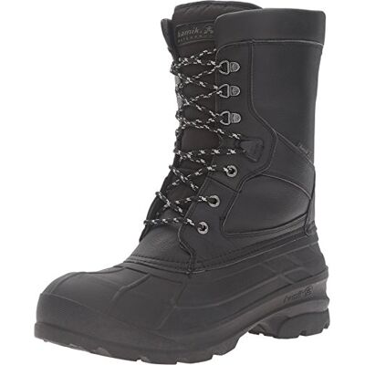 Kamik Nationpro, Bottes de Neige homme, (Black-Noir), 40 EU - Publicité Kamik Nationpro, Bottes de Neige homme, (Black-Noir), 40 EU - Publicité
