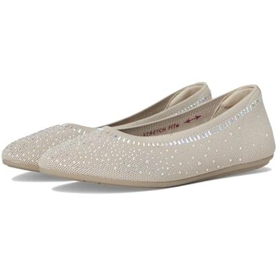 Skechers Femme Cleo 2.0-Mesmerizing Nights Ballerines, Taupe, 35 EU - Publicité Skechers Femme Cleo 2.0-Mesmerizing Nights Ballerines, Taupe, 35 EU - Publicité