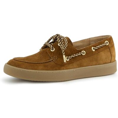 Paul Green Chaussures à lacets pour femme 8 en cuir suédé marron, marron, 37.5 EU - Publicité Paul Green Chaussures à lacets pour femme 8 en cuir suédé marron, marron, 37.5 EU - Publicité