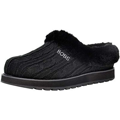 Skechers Keepsakes Lite-Cozy Blend Slipper für Damen, Noir, 36 EU - Publicité Skechers Keepsakes Lite-Cozy Blend Slipper für Damen, Noir, 36 EU - Publicité