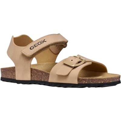 Geox J Ghita Boy B Sandales Beige Taille 36 EU - Publicité Geox J Ghita Boy B Sandales Beige Taille 36 EU - Publicité