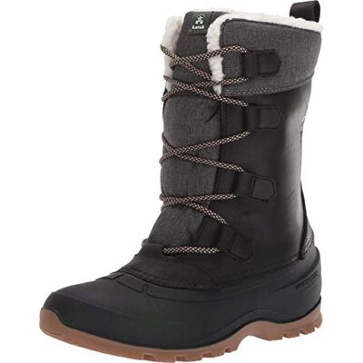 Kamik Snowgem, Bottes de Neige Femme, Noir (Black Blk), 42 EU - Publicité Kamik Snowgem, Bottes de Neige Femme, Noir (Black Blk), 42 EU - Publicité