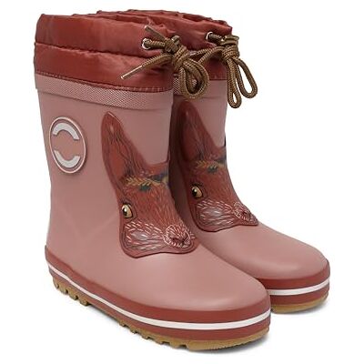 Mikk-Line Bottes en caoutchouc doublées chaudes pour enfants Bottes de pluie imperméables pour garçons et filles Bottes en caoutchouc thermiques coupe-vent Chaussures de pluie avec détails - Publicité Mikk-Line Bottes en caoutchouc doublées chaudes pour enfants Bottes de pluie imperméables pour garçons et filles Bottes en caoutchouc thermiques coupe-vent Chaussures de pluie avec détails - Publicité