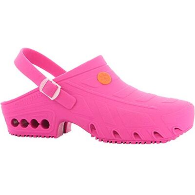 Oxypas Sabot autoclavable OxyclogJ3801fux SRA, fuchsia, 37/38 EU, 4/5 RU - Publicité Oxypas Sabot autoclavable OxyclogJ3801fux SRA, fuchsia, 37/38 EU, 4/5 RU - Publicité