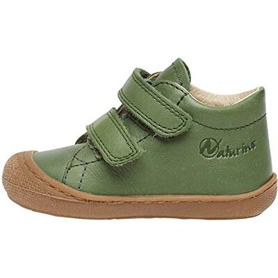 Naturino Chaussures Premiers Pas en Cuir, Vert Olive 17 - Publicité Naturino Chaussures Premiers Pas en Cuir, Vert Olive 17 - Publicité