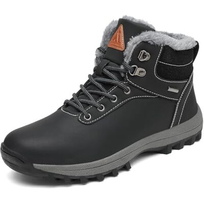 Mishansha Bottes Femme Hiver Bottine Homme Neige Bottes Fourrees Imperméable Boots Hiver Chaudes Bottines Randonnee Antidérapante Chaussure Neige Boots Noir, Gr.40 - Publicité Mishansha Bottes Femme Hiver Bottine Homme Neige Bottes Fourrees Imperméable Boots Hiver Chaudes Bottines Randonnee Antidérapante Chaussure Neige Boots Noir, Gr.40 - Publicité