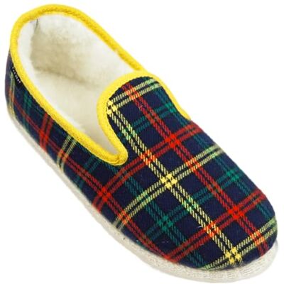 Chausse Mouton Charentaises traditionnelles CHAPITEAU en laine. Semelles feutre de laine crêpé et intérieur pure laine de mouton. (marine, Système Taille Chaussures EU, Adulte, Homme, Numérique, Large, 45) - Publicité Chausse Mouton Charentaises traditionnelles CHAPITEAU en laine. Semelles feutre de laine crêpé et intérieur pure laine de mouton. (marine, Système Taille Chaussures EU, Adulte, Homme, Numérique, Large, 45) - Publicité