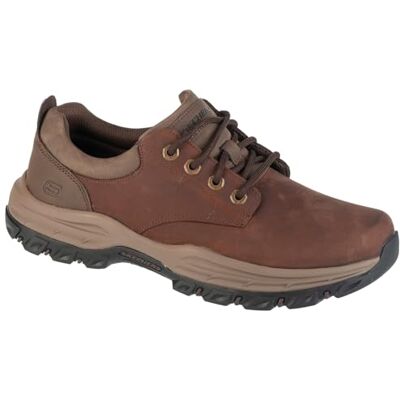 Skechers Knowlson Leland 204920-DKBR Chaussures basses pour homme en cuir marron foncé, marron, 43 EU - Publicité Skechers Knowlson Leland 204920-DKBR Chaussures basses pour homme en cuir marron foncé, marron, 43 EU - Publicité