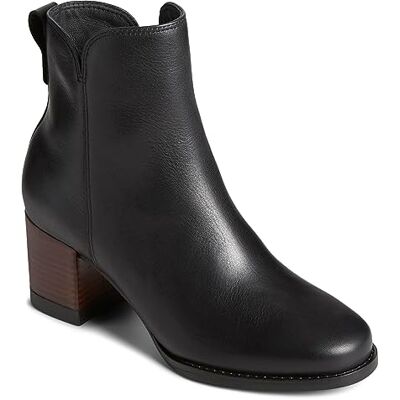 Sperry Bottines à talon Seaport pour femme, noir, 43 EU - Publicité Sperry Bottines à talon Seaport pour femme, noir, 43 EU - Publicité