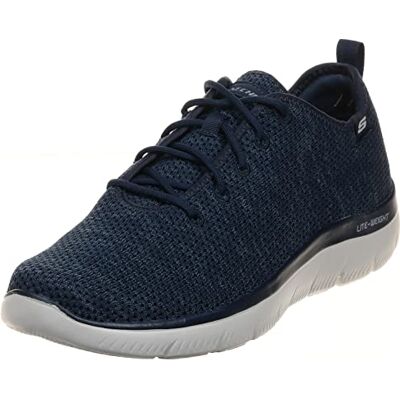Skechers Homme Summits Doharis Espadrilles, Navy Knit/Trim, 46 EU - Publicité Skechers Homme Summits Doharis Espadrilles, Navy Knit/Trim, 46 EU - Publicité