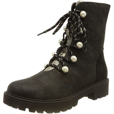 Desigual Bottines tendance pour femme Noir Noir, 37 EU - Publicité Desigual Bottines tendance pour femme Noir Noir, 37 EU - Publicité