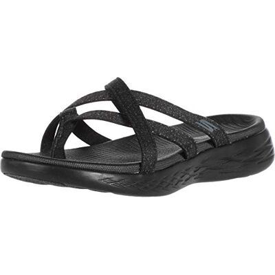 Skechers Women's On-The-go 600-140004 Flat Sandal - Publicité Skechers Women's On-The-go 600-140004 Flat Sandal - Publicité