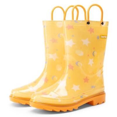 DREAM PAIRS Bottes de Pluie Enfant Garçon et Fille Imperméables et Légères Semelle Antidérapante Jeux Extérieurs,Size 32,Orange,KKUMRB2507 - Publicité DREAM PAIRS Bottes de Pluie Enfant Garçon et Fille Imperméables et Légères Semelle Antidérapante Jeux Extérieurs,Size 32,Orange,KKUMRB2507 - Publicité