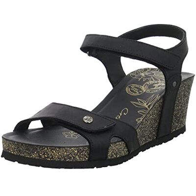 Panama Jack Julia Basics, Sandales Bride cheville femme, Noir (Negro B1), 38 EU - Publicité Panama Jack Julia Basics, Sandales Bride cheville femme, Noir (Negro B1), 38 EU - Publicité