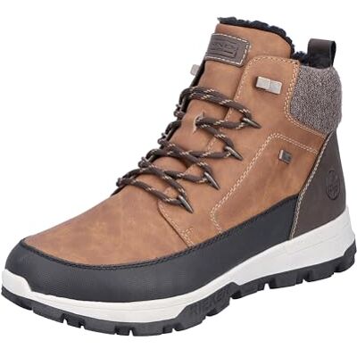 Rieker Bottes à lacets pour homme 35540, marron, 44 EU - Publicité Rieker Bottes à lacets pour homme 35540, marron, 44 EU - Publicité
