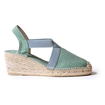 TONI PONS Espadrille Femme en Coton TER Menthe, 39 EU - Publicité TONI PONS Espadrille Femme en Coton TER Menthe, 39 EU - Publicité