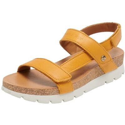 Panama Jack Femme Selma Sandales Plates, Ocre B22, 38 EU - Publicité Panama Jack Femme Selma Sandales Plates, Ocre B22, 38 EU - Publicité