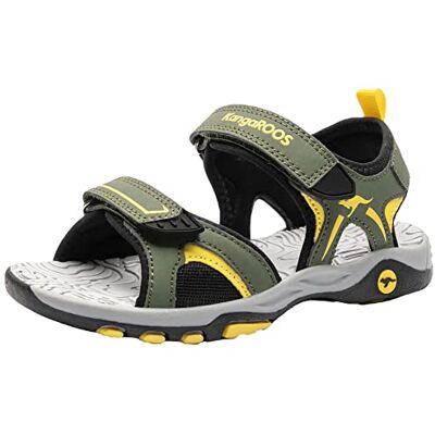 KangaROOS K-Mont Sandale, Olive Sun Yellow, 30 EU - Publicité KangaROOS K-Mont Sandale, Olive Sun Yellow, 30 EU - Publicité