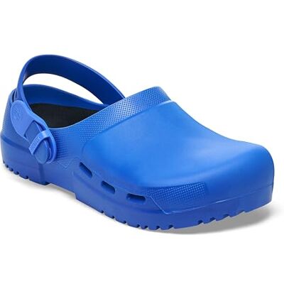 Birkenstock Birki Air 2.0 Sabots de travail antistatiques en polyuréthane avec trous d'aération Unisexe, Ultra Blue, 40 EU - Publicité Birkenstock Birki Air 2.0 Sabots de travail antistatiques en polyuréthane avec trous d'aération Unisexe, Ultra Blue, 40 EU - Publicité