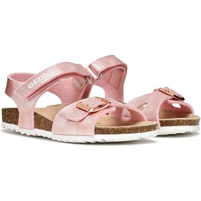 Geox J Adriel Girl C Sandales Rose 28 EU - Publicité Geox J Adriel Girl C Sandales Rose 28 EU - Publicité