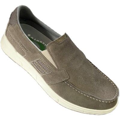 Grisport Chaussures Ville Mocassins Slipon Homme d'été en Suède sans lacets avec inserts respirants T59 Semelle amovible, taupe, 43 EU - Publicité Grisport Chaussures Ville Mocassins Slipon Homme d'été en Suède sans lacets avec inserts respirants T59 Semelle amovible, taupe, 43 EU - Publicité