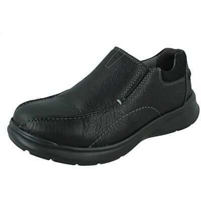 Clarks Cotrell Step Mens Black Oily Lea, 9.5 - Publicité Clarks Cotrell Step Mens Black Oily Lea, 9.5 - Publicité