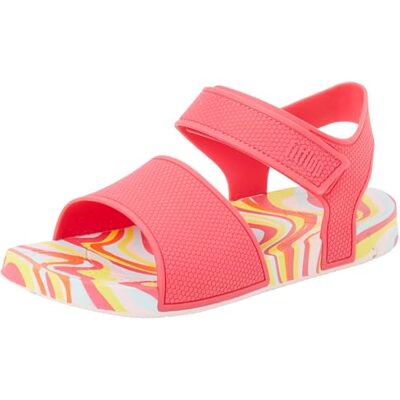 Fitflop iQUSHION Kids Junior Swirly Ergonomic B/S Sandals, Pink, 34.5 EU - Publicité Fitflop iQUSHION Kids Junior Swirly Ergonomic B/S Sandals, Pink, 34.5 EU - Publicité