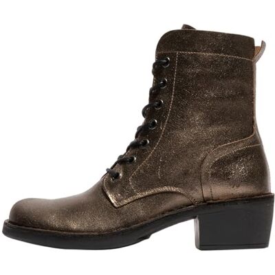 Fly London Bottes Milu044flyCombat pour femme, Doré foncé, 36 EU - Publicité Fly London Bottes Milu044flyCombat pour femme, Doré foncé, 36 EU - Publicité
