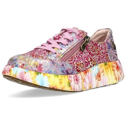 LAURA VITA Chaussures à Lacets Sneaker pour Femmes , Pointure:39 EU, La Couleur:Rouge - Publicité LAURA VITA Chaussures à Lacets Sneaker pour Femmes , Pointure:39 EU, La Couleur:Rouge - Publicité