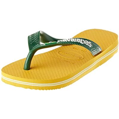 Havaianas Brasil Logo (Mini Me) Mixte enfant FlipFlop Pop Yellow 23 EU - Publicité Havaianas Brasil Logo (Mini Me) Mixte enfant FlipFlop Pop Yellow 23 EU - Publicité