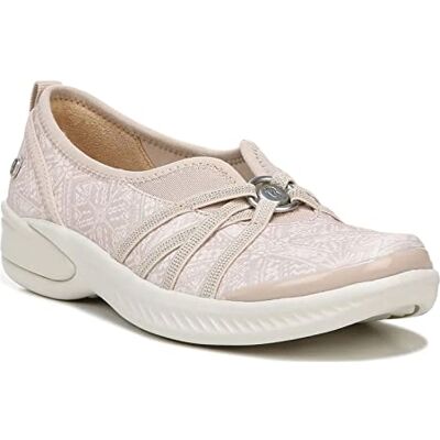 BZees Ballerines Plates Niche pour Femme, Tissu Batik Beige, 38.5 EU - Publicité BZees Ballerines Plates Niche pour Femme, Tissu Batik Beige, 38.5 EU - Publicité