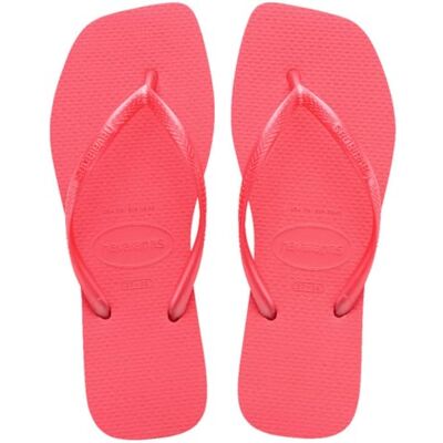 Havaianas HAV.Slim Square Sandales Unisexes pour Adulte, Corail Tropical, 39/40 EU - Publicité Havaianas HAV.Slim Square Sandales Unisexes pour Adulte, Corail Tropical, 39/40 EU - Publicité