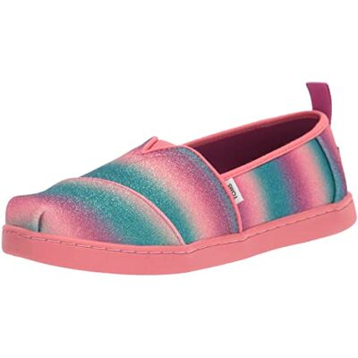 TOMS Fille Alpargata Mocassin, Rose, 34 EU - Publicité TOMS Fille Alpargata Mocassin, Rose, 34 EU - Publicité