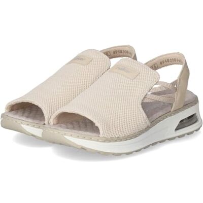 Rieker Sandales pour femme beige, beige, 40 EU - Publicité Rieker Sandales pour femme beige, beige, 40 EU - Publicité