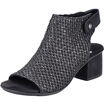 Rieker Sandales pour femme 64670, Noir 00., 37 EU - Publicité Rieker Sandales pour femme 64670, Noir 00., 37 EU - Publicité